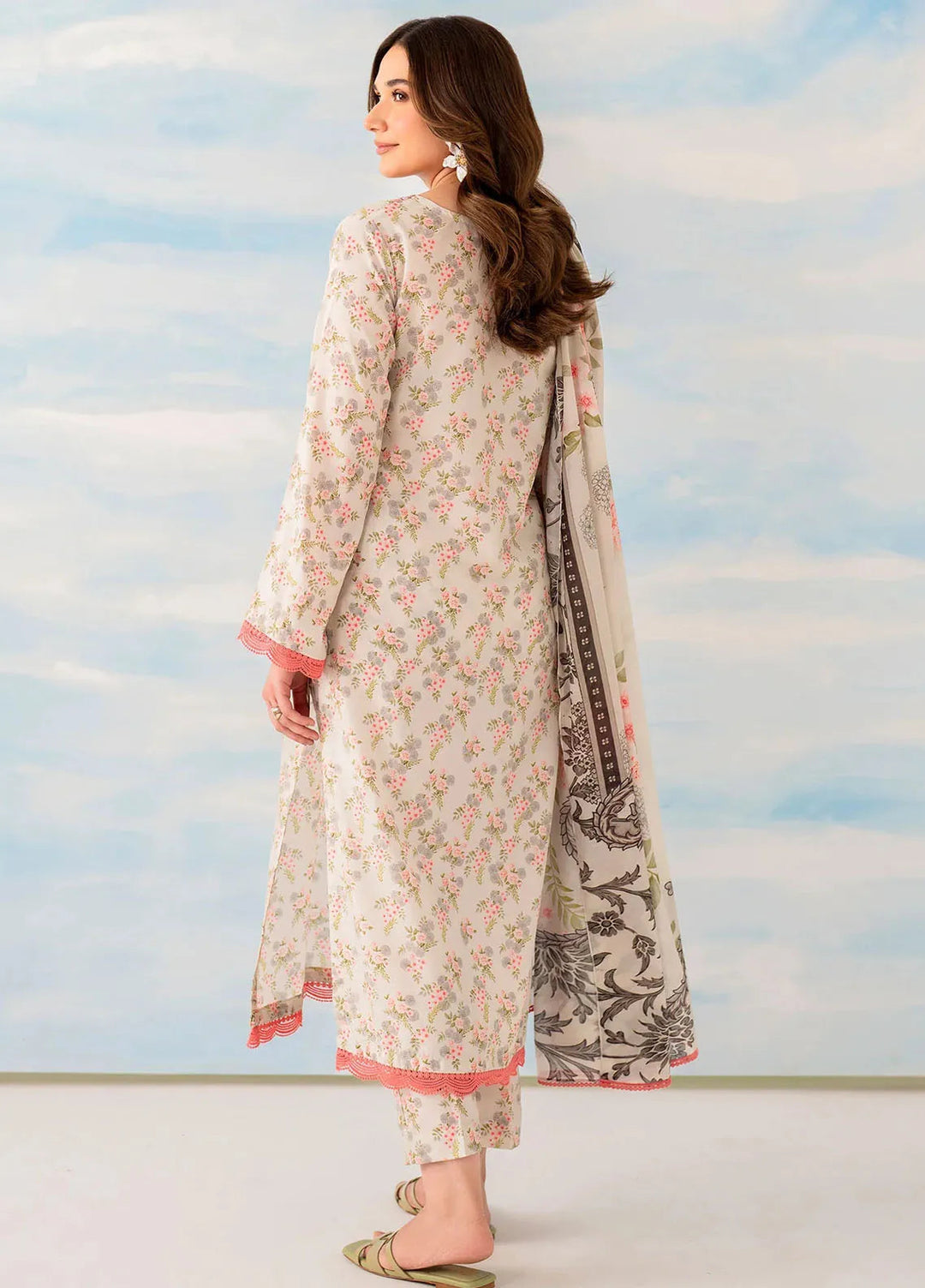 Panache Apparel Pret Embroidered Lawn 3 Piece Suit Annie