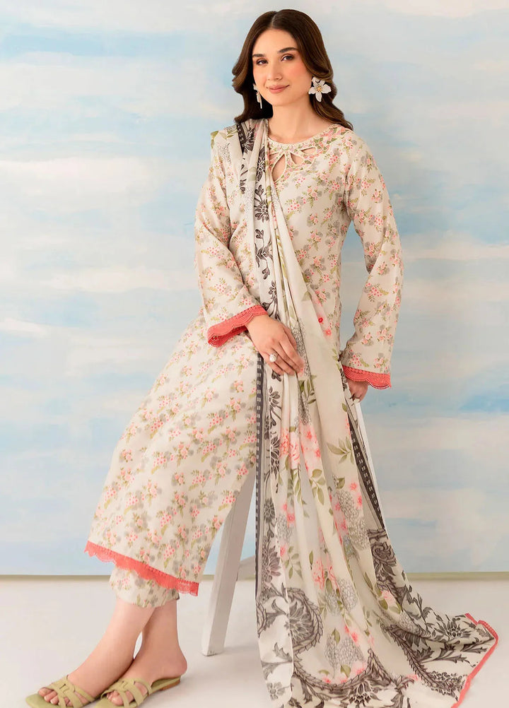 Panache Apparel Pret Embroidered Lawn 3 Piece Suit Annie