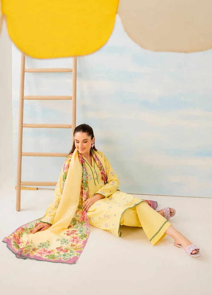 Panache Apparel Pret Embroidered Lawn 3 Piece Suit Versaila