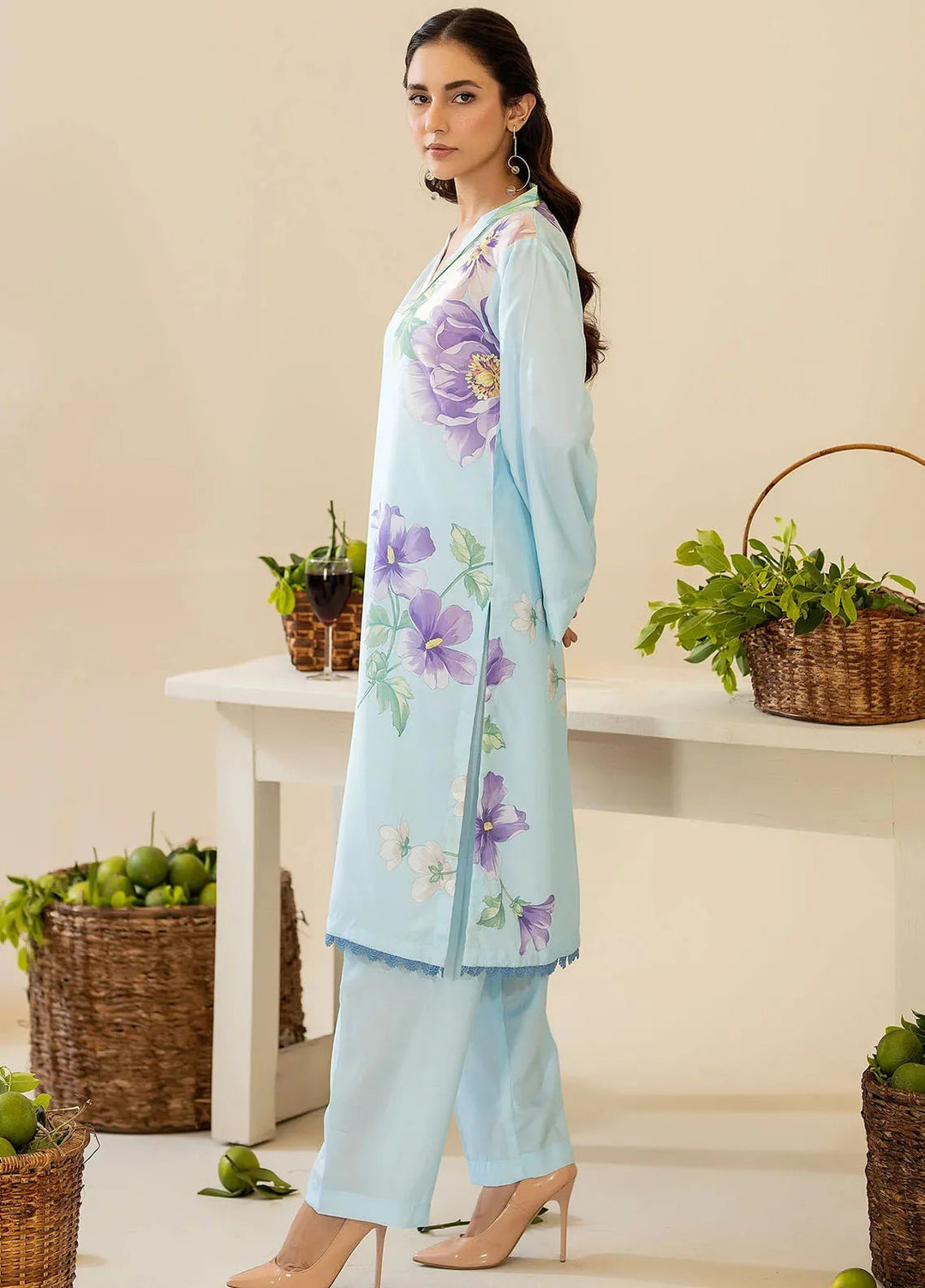 Panache Apparel Pret Printed Crepe 2 Piece Suit Astra