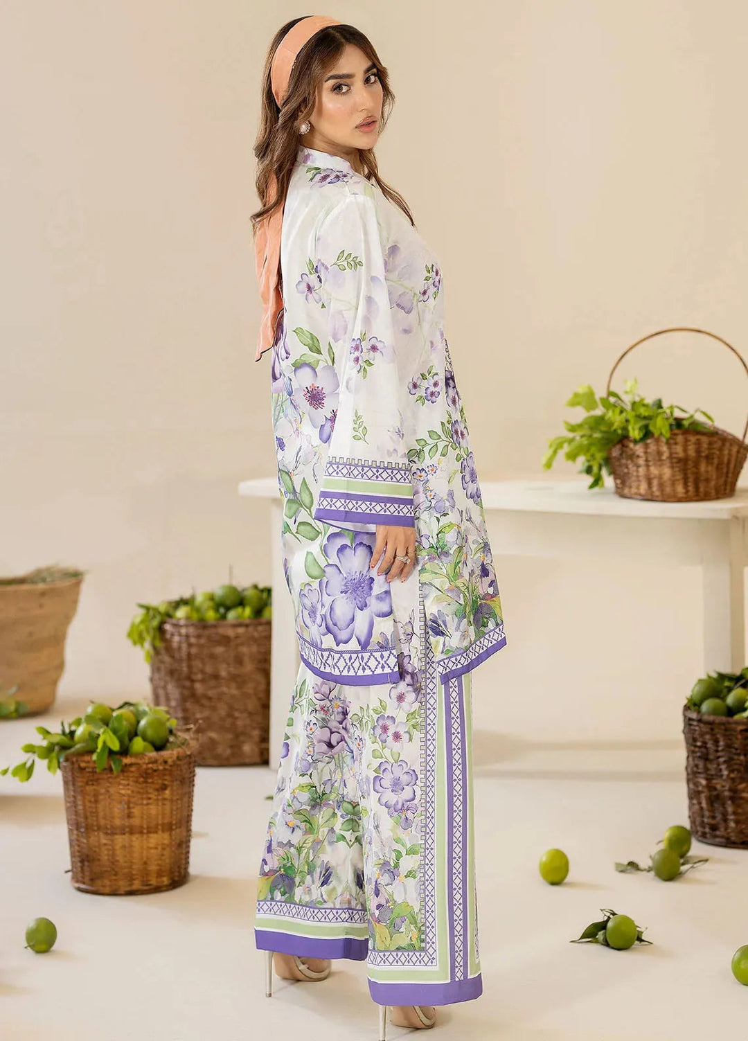 Panache Apparel Pret Printed Crepe 2 Piece Suit Iona