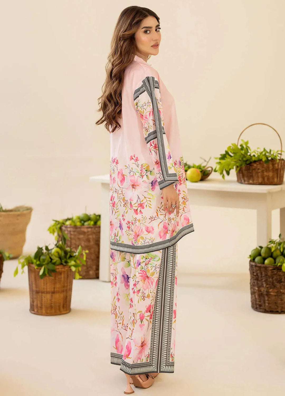 Panache Apparel Pret Printed Crepe 2 Piece Suit Syra