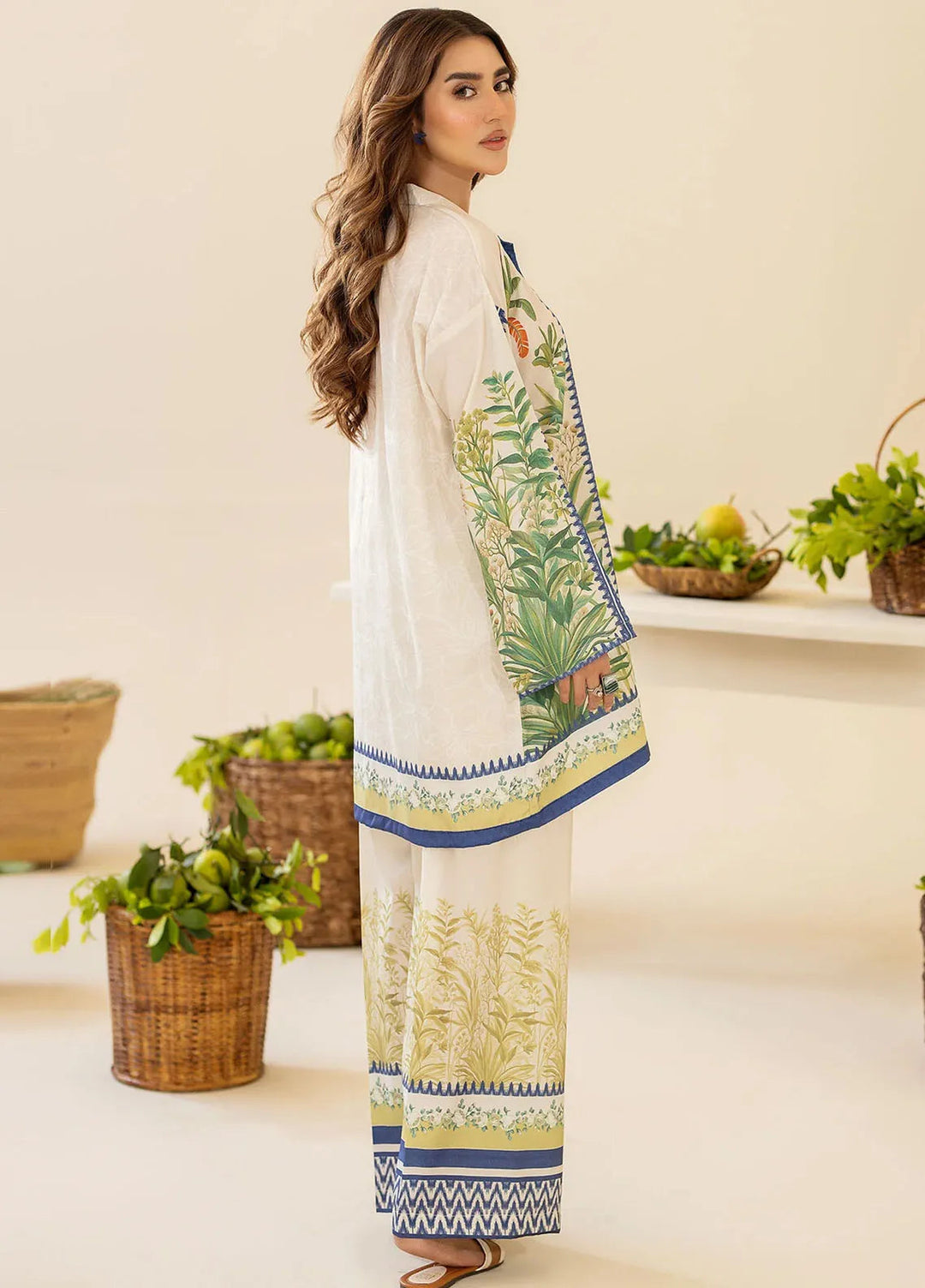 Panache Apparel Pret Printed Crepe 2 Piece Suit Ziva