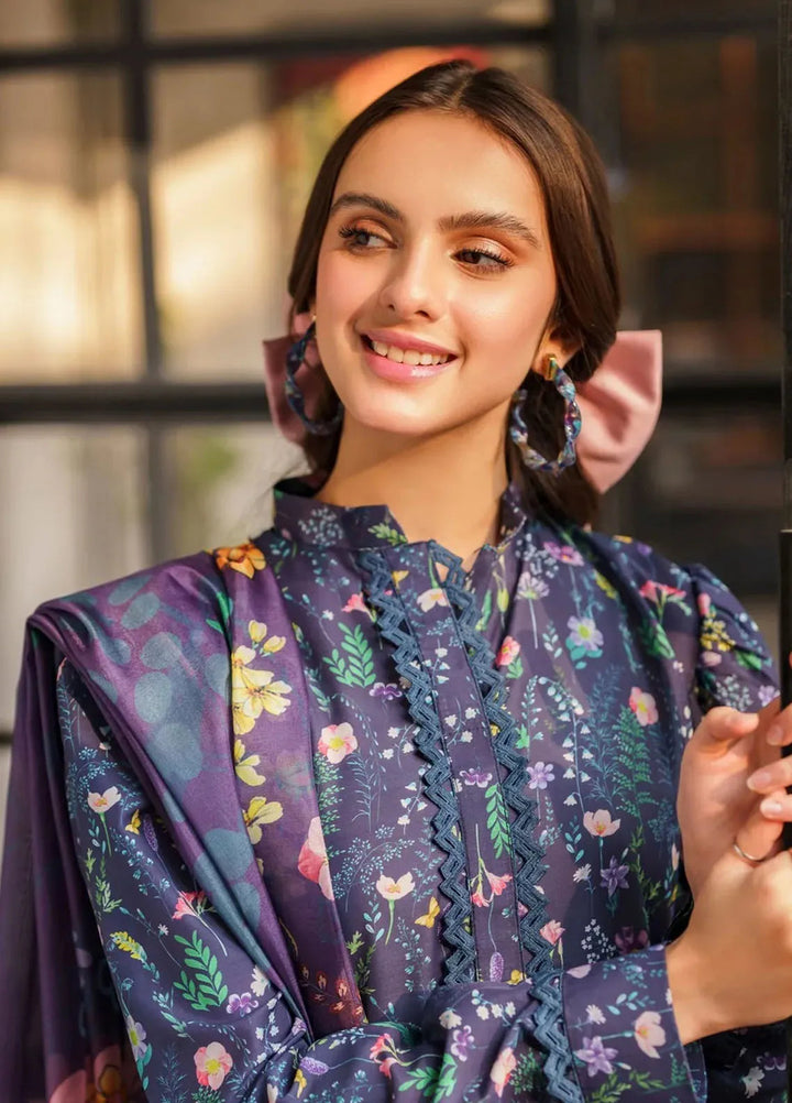 Panache Apparel Pret Printed Lawn 3 Piece Suit Admiral