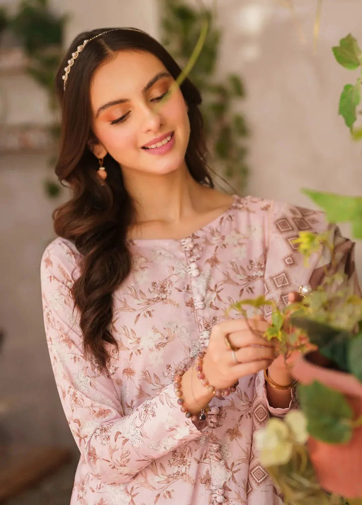 Panache Apparel Pret Printed Lawn 3 Piece Suit Flamingo