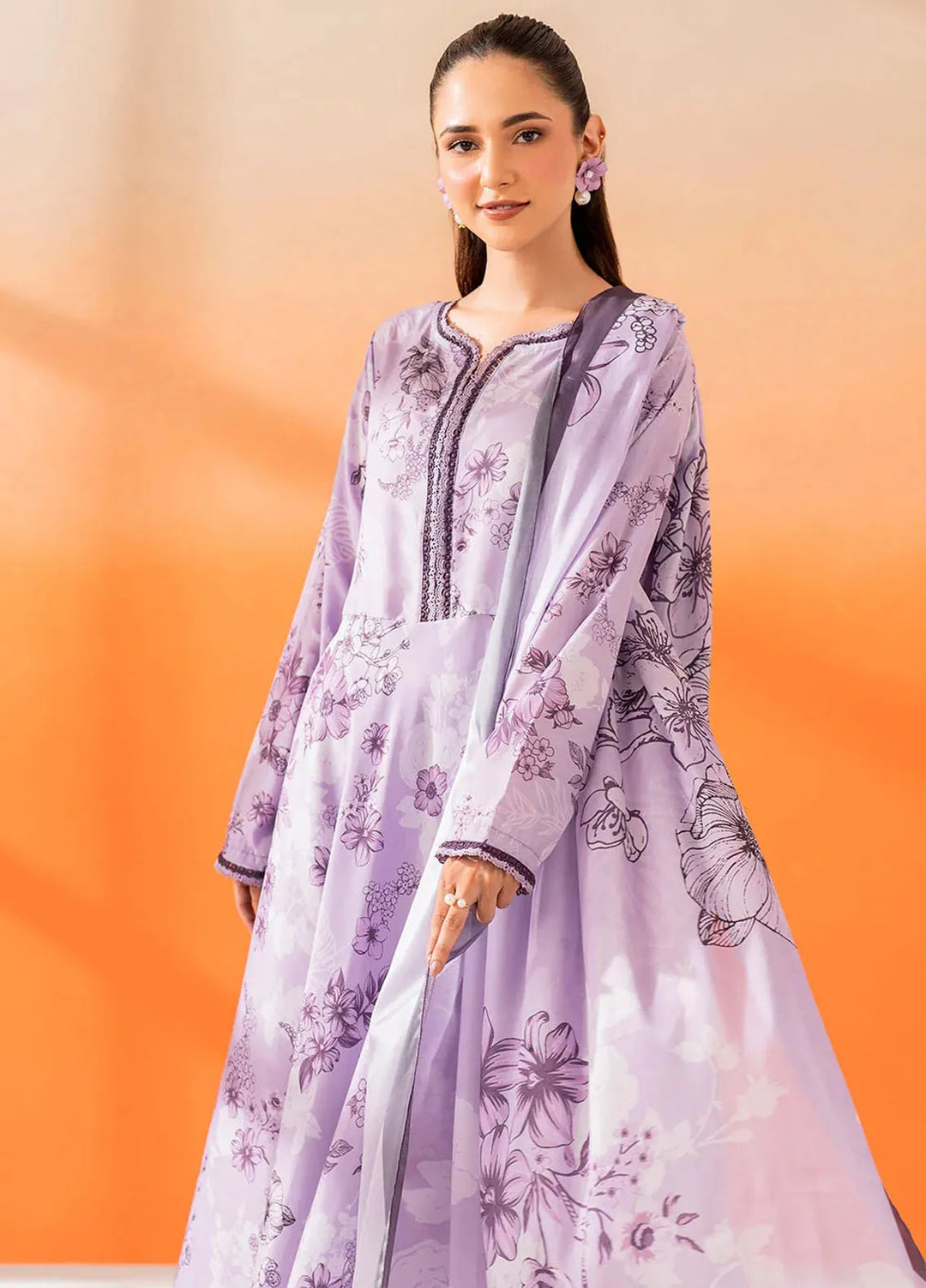 Panache Apparel Pret Printed Lawn 3 Piece Suit Gleam