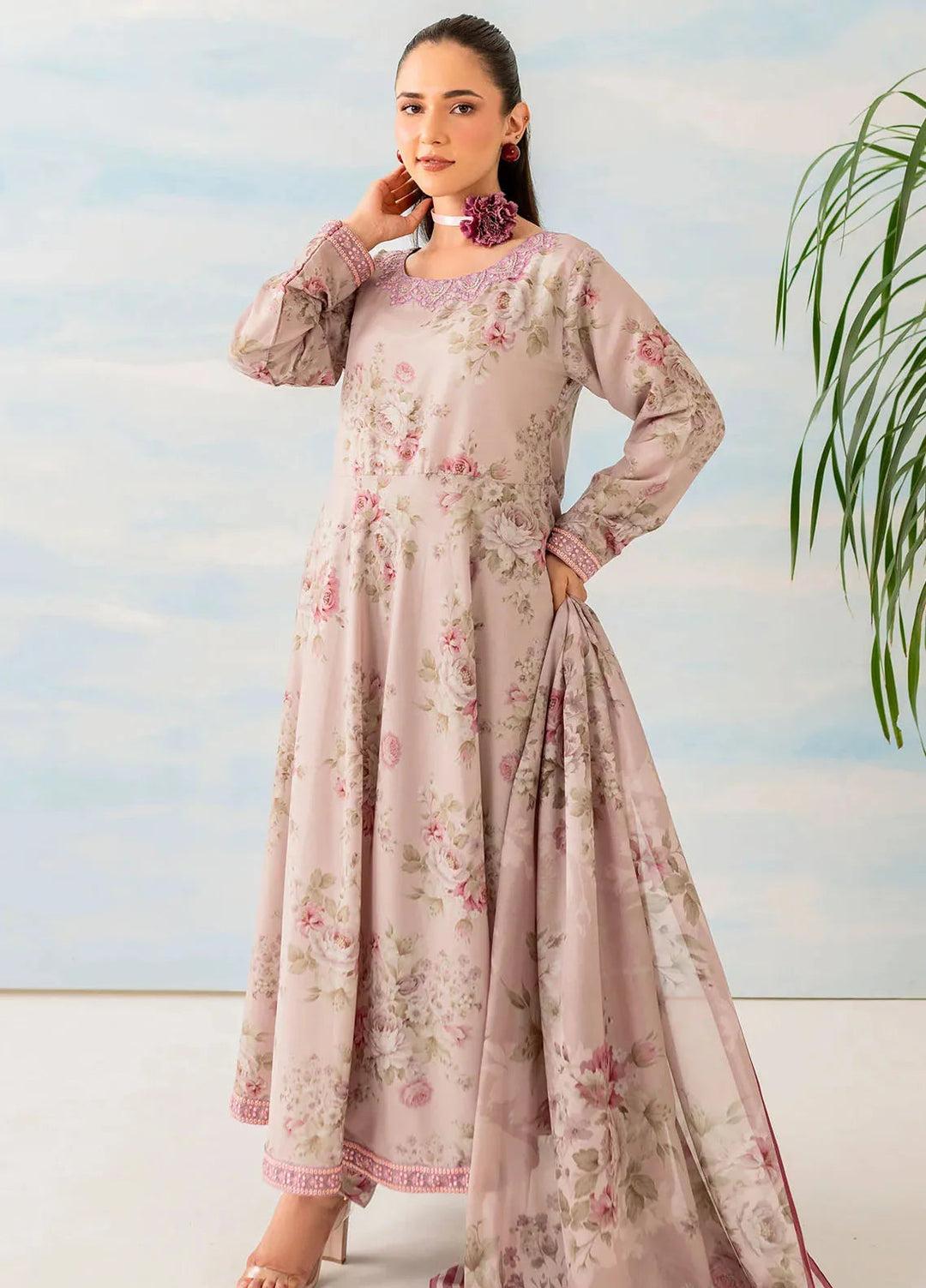 Panache Apparel Pret Printed Lawn 3 Piece Suit Karine