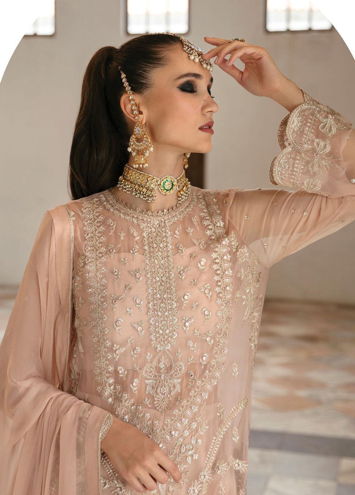 Panache By Ayzel By Afrozeh Embroidered Chiffon Suits Unstitched 3 Piece AAF23PC AZ-V5-05 Amour - Luxury Collection