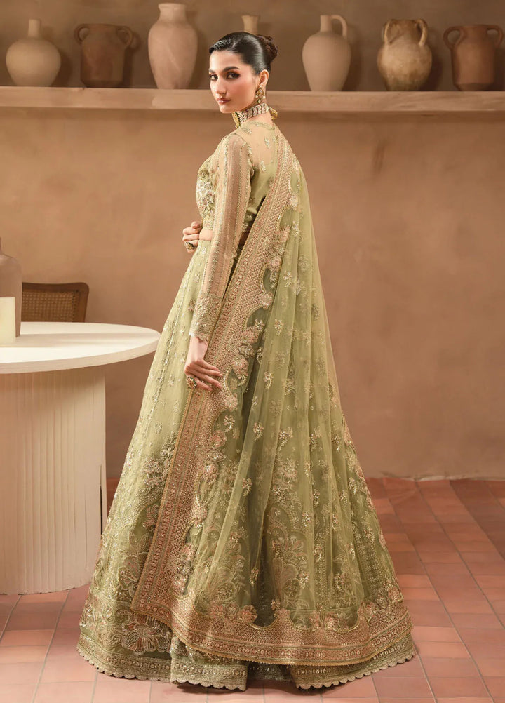 Panache by Ayzel Embroidered Organza Suit Unstitched 3 Piece AAF24PF D-02 Inessa - Formals Collection