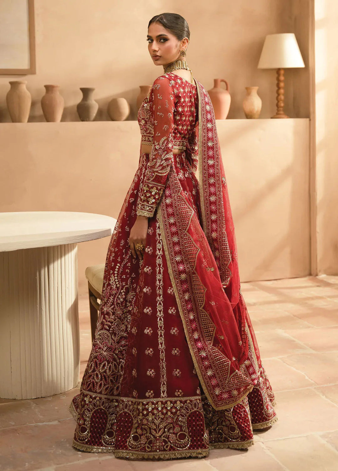 Panache by Ayzel Embroidered Organza Suit Unstitched 3 Piece AAF24PF D-04 Feya - Formals Collection