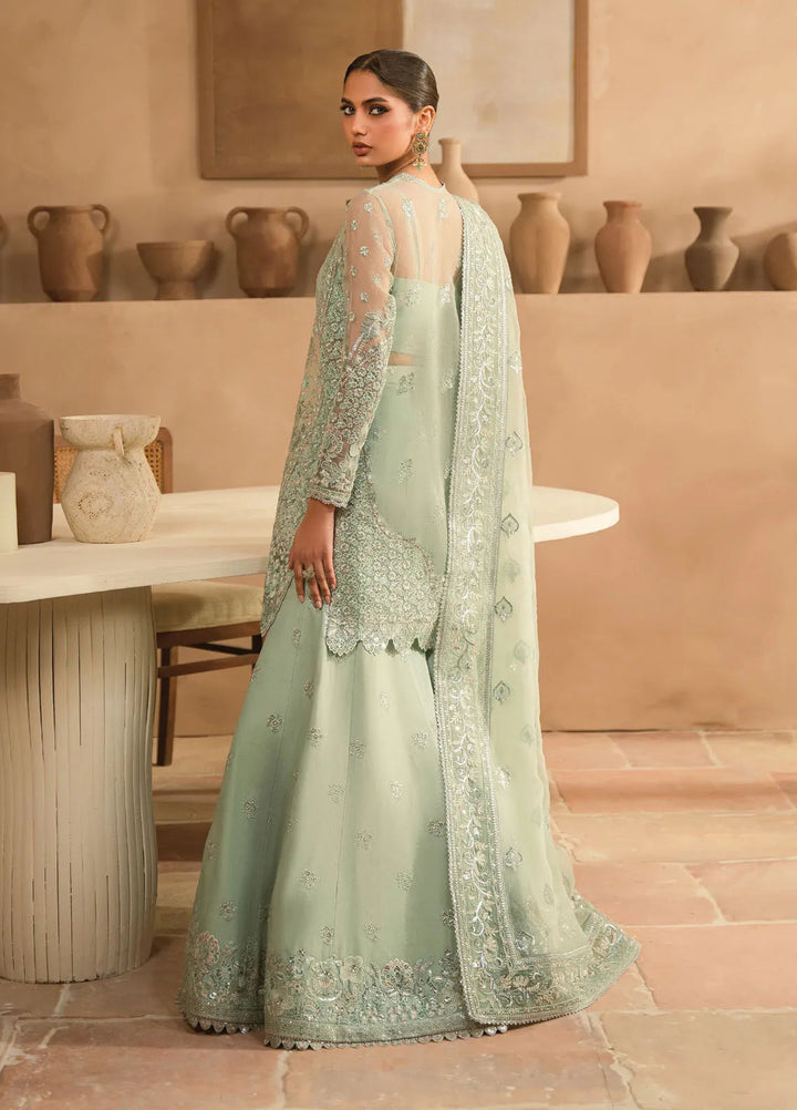Panache by Ayzel Embroidered Organza Suit Unstitched 3 Piece AAF24PF D-07 Illiana - Formals Collection