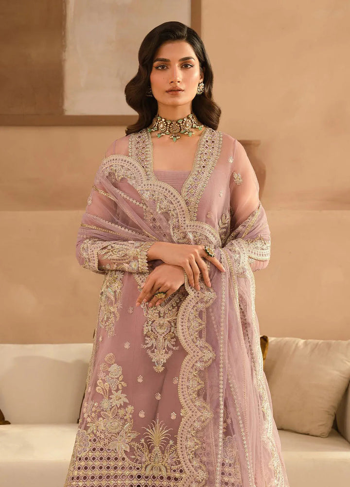 Panache by Ayzel Embroidered Organza Suit Unstitched 3 Piece AAF24PF D-10 Maura - Formals Collection