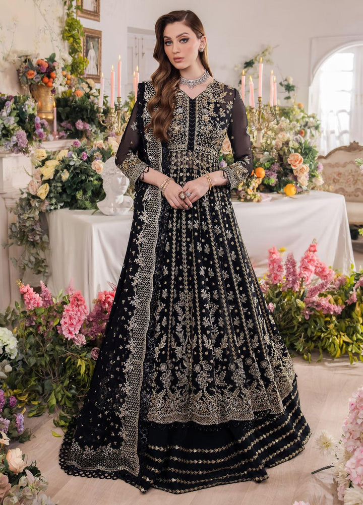 Panache By Saad Shaikh Embroidered Chiffon Suits Unstitched 4 Piece SSK24P Rayam - Luxury Collection