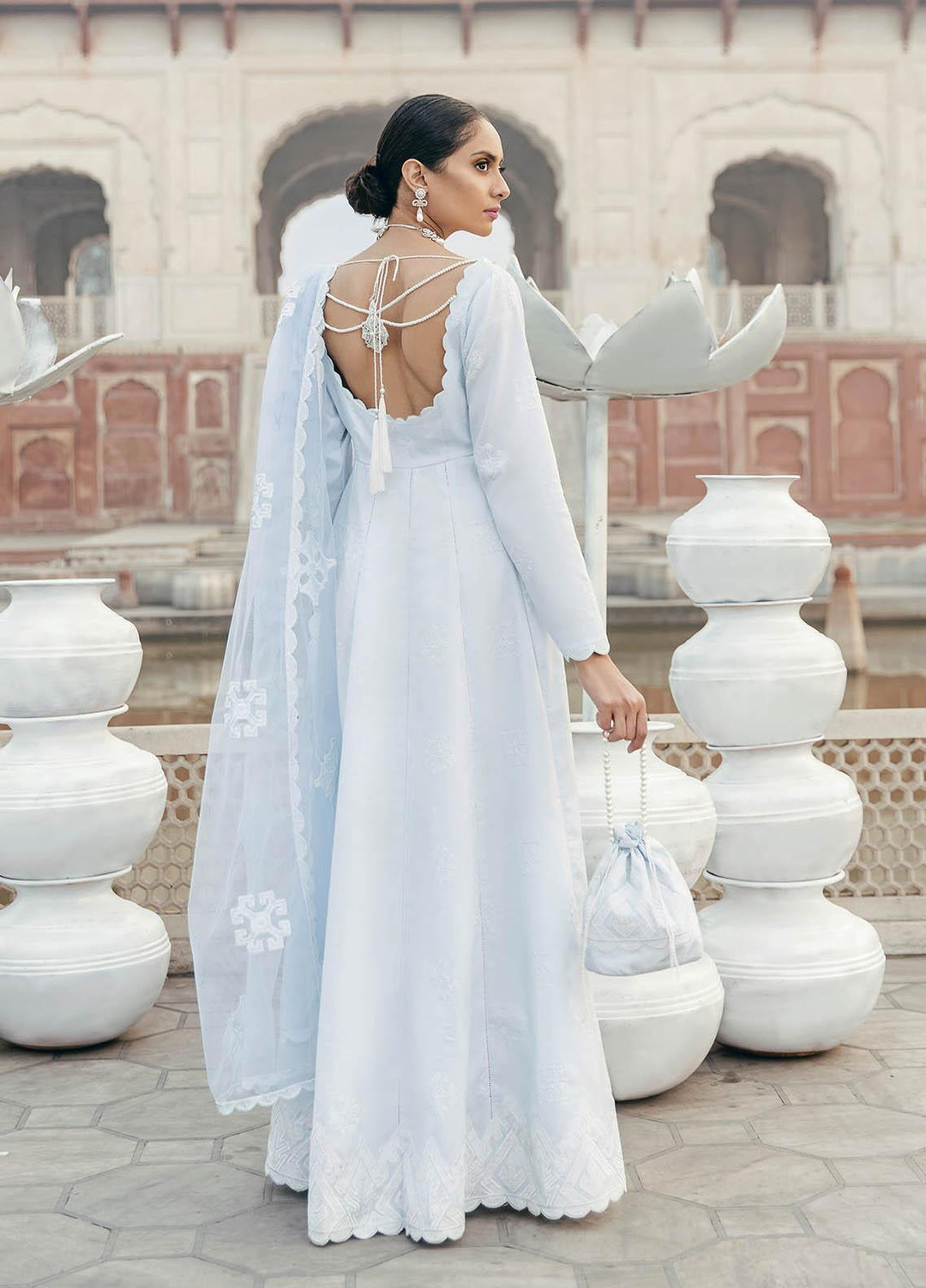 Dastaan By Panache Embroidered Lawn Suits Unstitched 3 Piece PN21D 06 - Luxury Collection