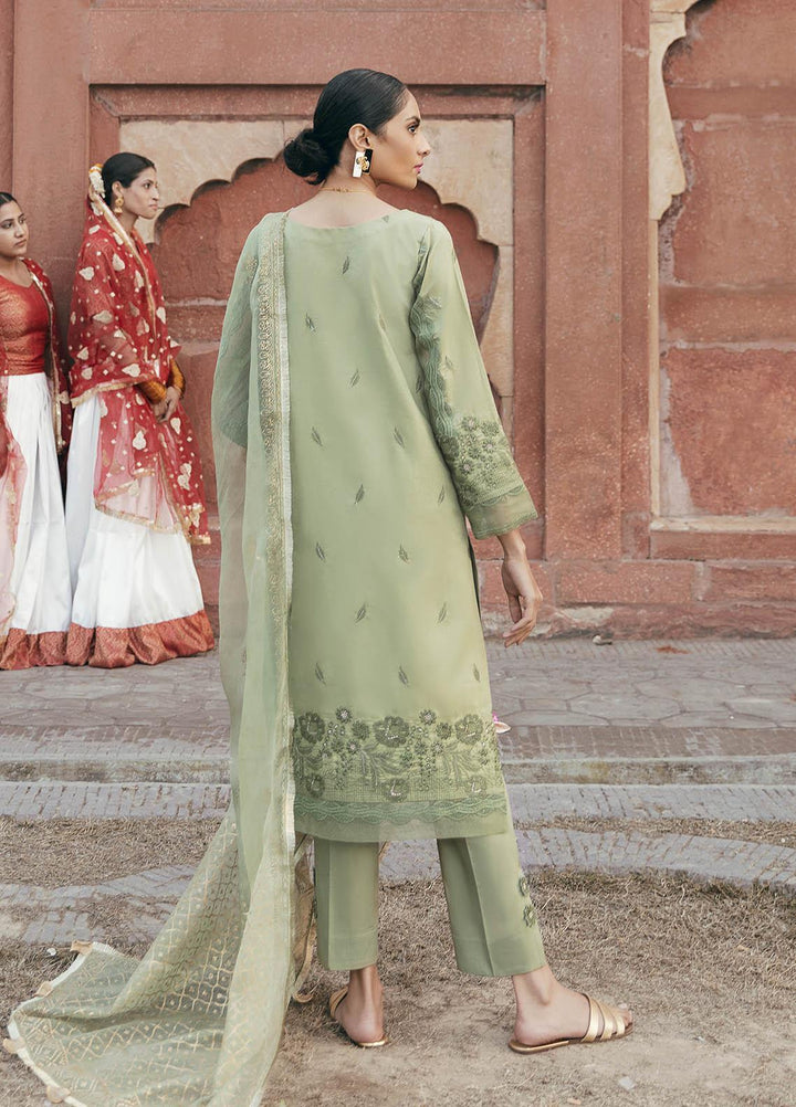 Dastaan By Panache Embroidered Lawn Suits Unstitched 3 Piece PN21D 09 - Luxury Collection