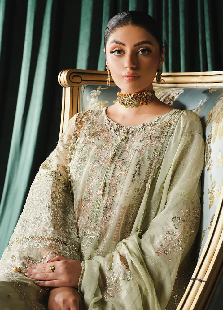 Paras by Pasha Embroidered Chiffon Suit Unstitched 3 Piece PBP24A PR103-Regalia - Luxury Collection