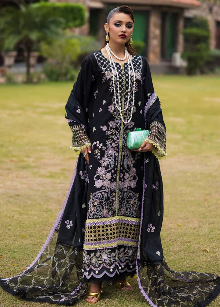 Paras by Pasha Pret Embroidered Lawn 3 Piece Suit PR-14 Evening Bloom