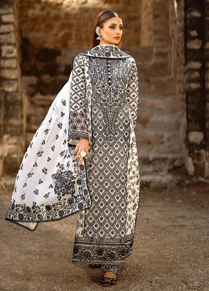 Pardes by Aik Atelier Embroidered Lawn Suit Unstitched 3 Piece AIK24P Look 01 - Summer Collection