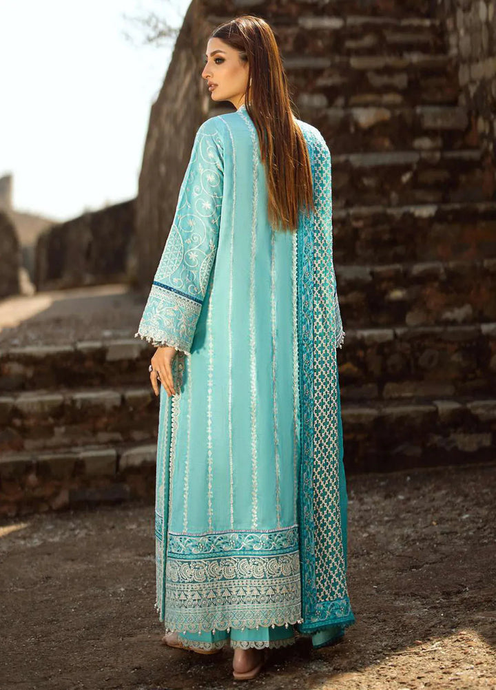 Pardes by Aik Atelier Embroidered Lawn Suit Unstitched 3 Piece AIK24P Look 03 - Summer Collection