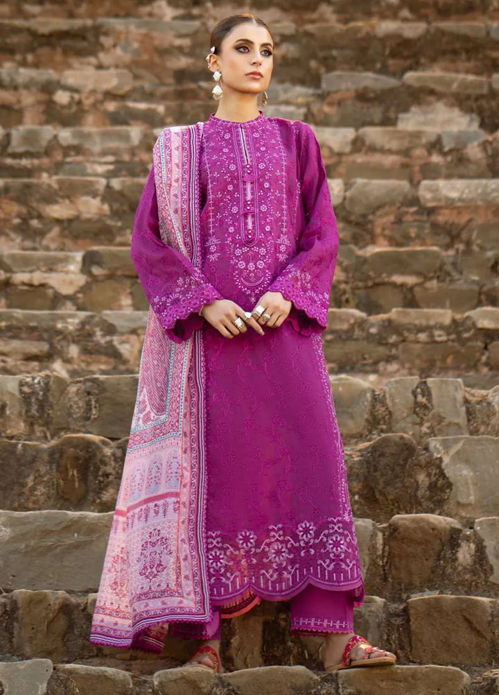 Pardes by Aik Atelier Embroidered Lawn Suit Unstitched 3 Piece AIK24P Look 04 - Summer Collection