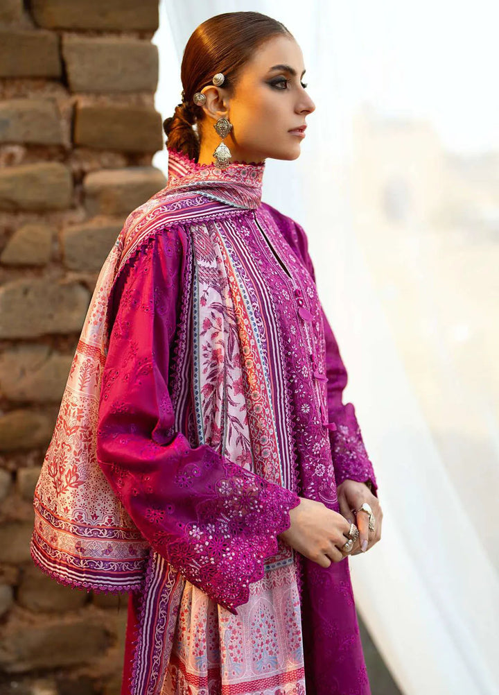Pardes by Aik Atelier Embroidered Lawn Suit Unstitched 3 Piece AIK24P Look 04 - Summer Collection