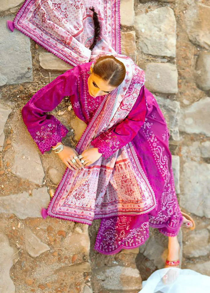 Pardes by Aik Atelier Embroidered Lawn Suit Unstitched 3 Piece AIK24P Look 04 - Summer Collection