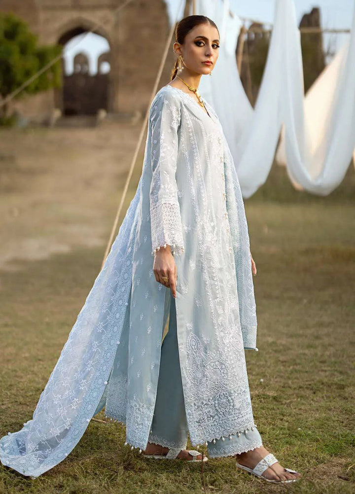 Pardes by Aik Atelier Embroidered Lawn Suit Unstitched 3 Piece AIK24P Look 05 - Summer Collection