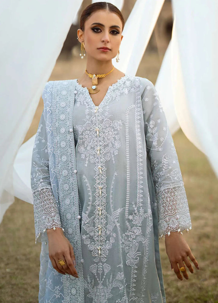 Pardes by Aik Atelier Embroidered Lawn Suit Unstitched 3 Piece AIK24P Look 05 - Summer Collection