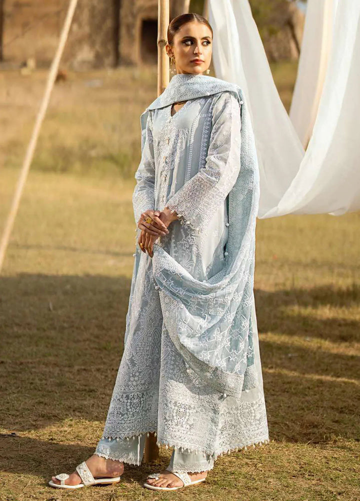 Pardes by Aik Atelier Embroidered Lawn Suit Unstitched 3 Piece AIK24P Look 05 - Summer Collection