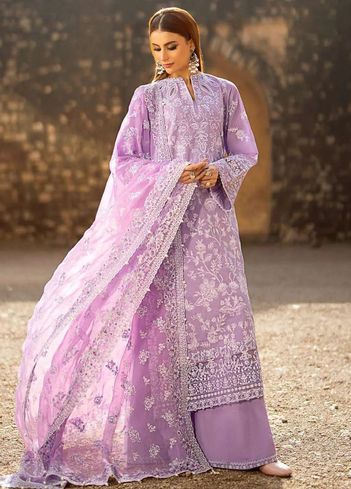 Pardes by Aik Atelier Embroidered Lawn Suit Unstitched 3 Piece AIK24P Look 07 - Summer Collection