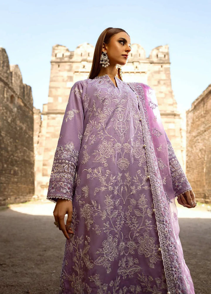 Pardes by Aik Atelier Embroidered Lawn Suit Unstitched 3 Piece AIK24P Look 07 - Summer Collection