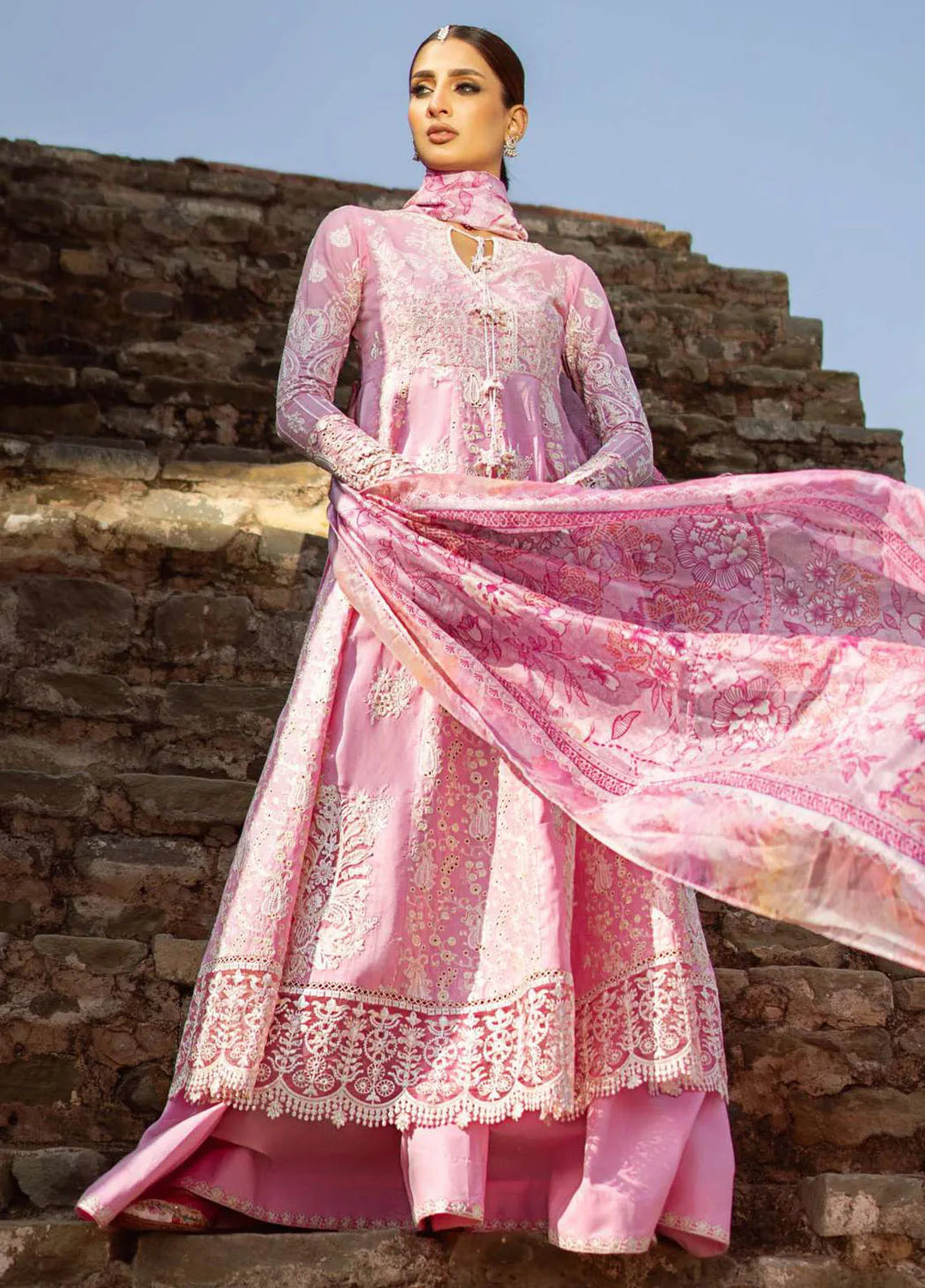 Pardes by Aik Atelier Embroidered Lawn Suit Unstitched 3 Piece AIK24P Look 09 - Summer Collection