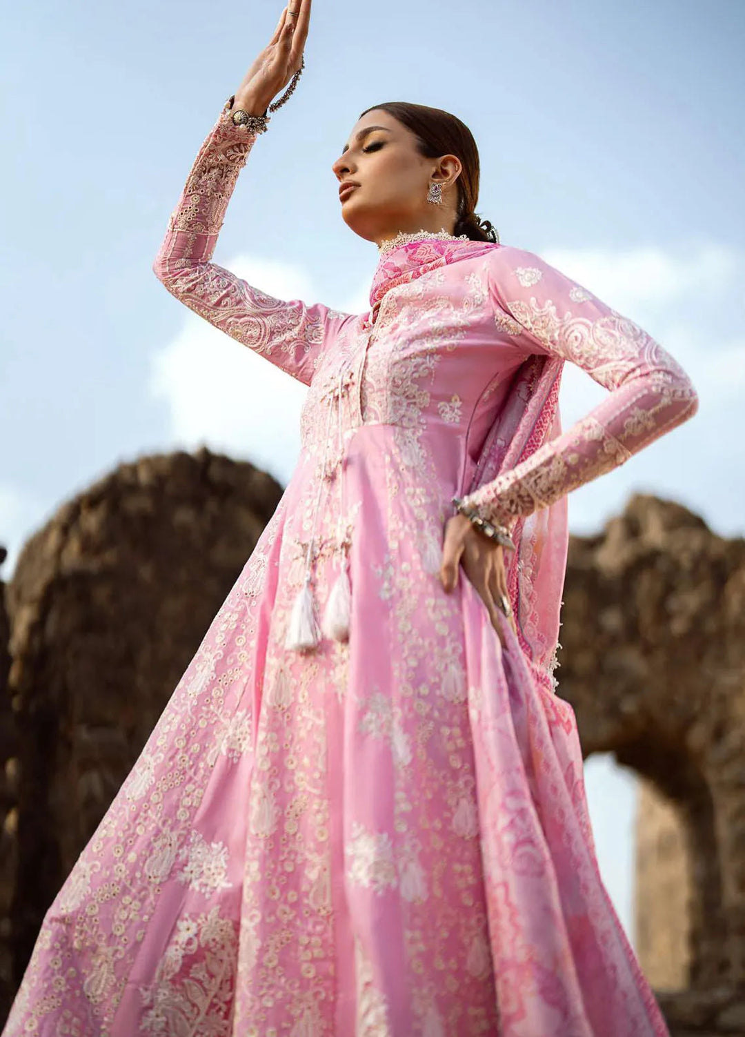 Pardes by Aik Atelier Embroidered Lawn Suit Unstitched 3 Piece AIK24P Look 09 - Summer Collection