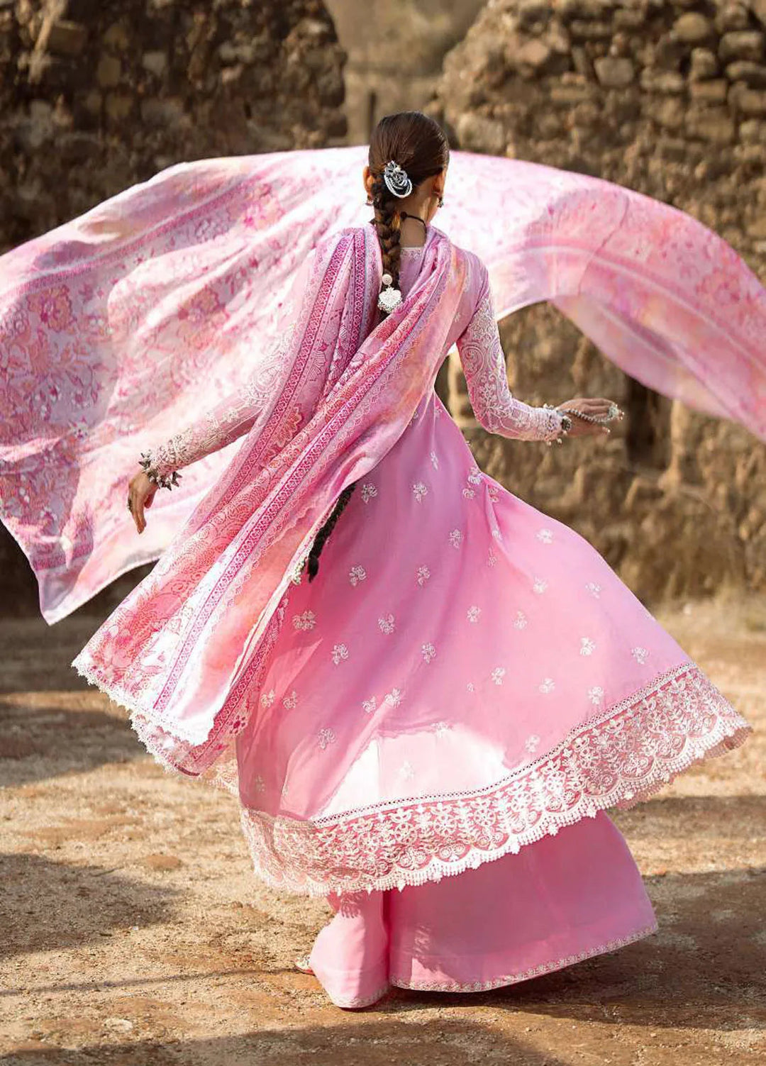 Pardes by Aik Atelier Embroidered Lawn Suit Unstitched 3 Piece AIK24P Look 09 - Summer Collection