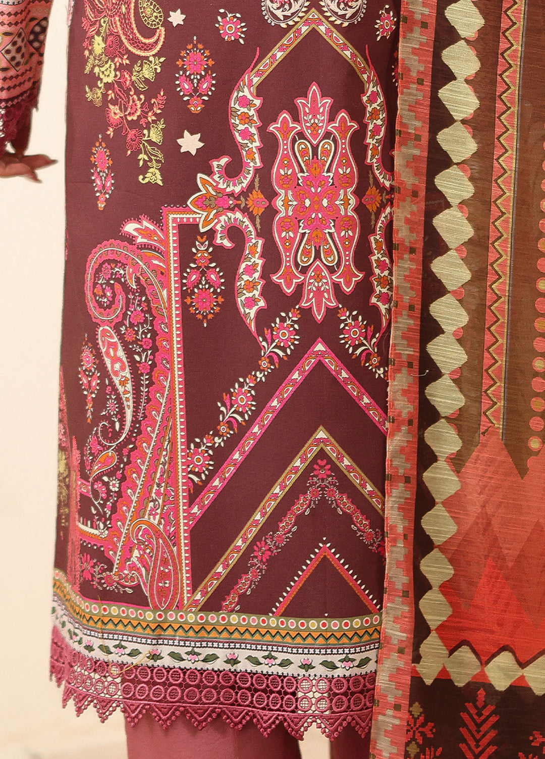 Pareesa by Roheenaz Printed Cambric Suits Unstitched 3 Piece RN25P RNZ-04 A Humaina - Summer Collection