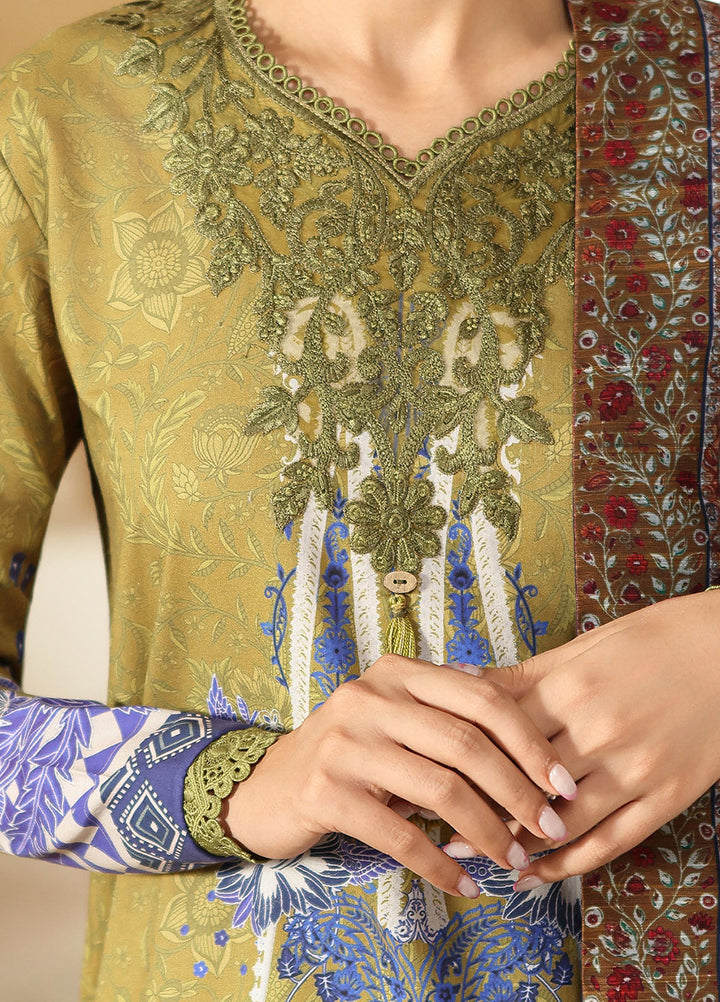 Pareesa by Roheenaz Printed Cambric Suits Unstitched 3 Piece RN25P RNZ-06 B Mirha - Summer Collection