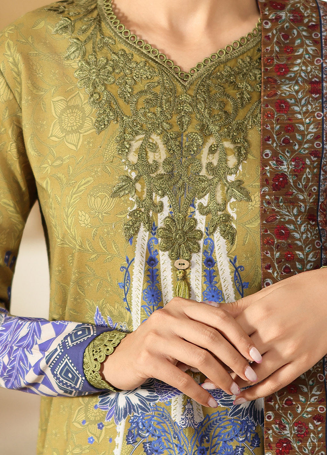 Pareesa by Roheenaz Printed Cambric Suits Unstitched 3 Piece RN25P RNZ-06 B Mirha - Summer Collection