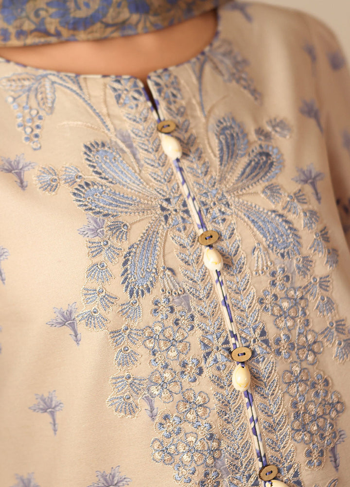 Pareesa by Roheenaz Printed Cambric Suits Unstitched 3 Piece RN25P RNZ-08 A Rumaisa - Summer Collection