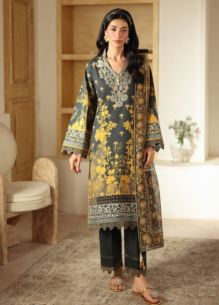 Pareesa by Roheenaz Printed Cambric Suits Unstitched 3 Piece RN25P RNZ-08 B Zimal - Summer Collection