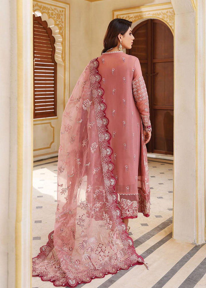 Pareesia By Xenia Formals Embroidered Chiffon Suits Unstitched 3 Piece XE22-P2 07 Saroor - Luxury Collection