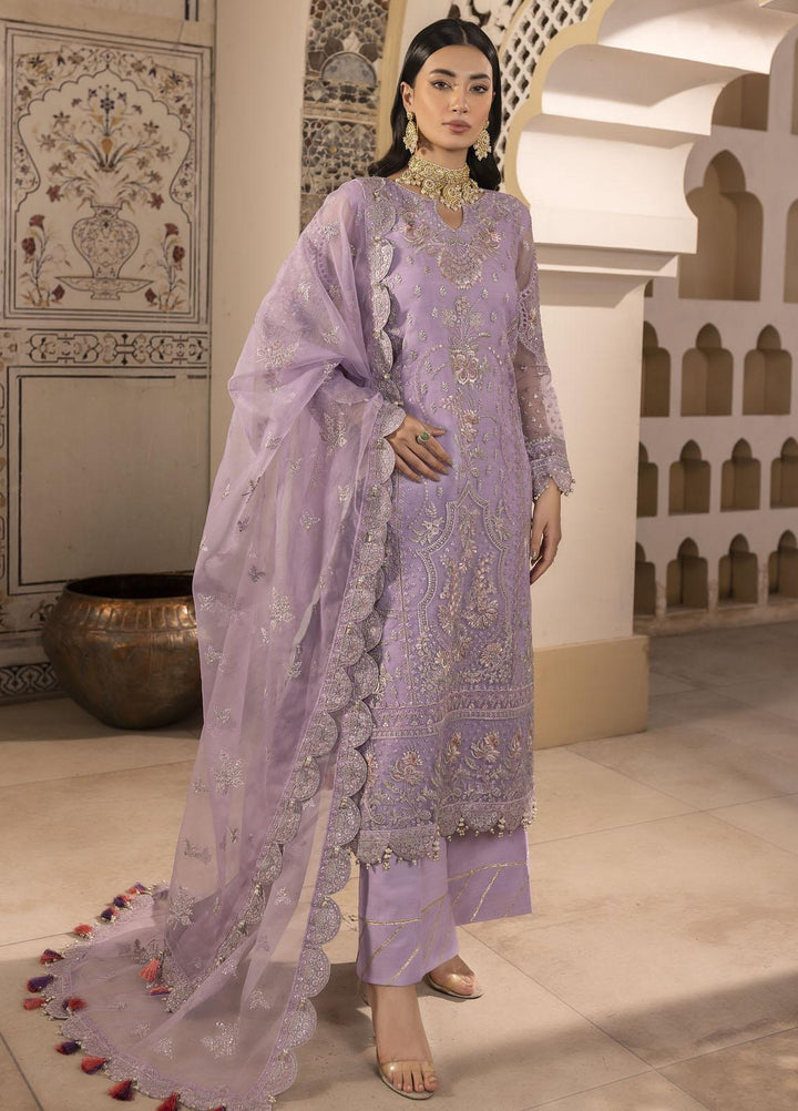 Pari Naaz By Neeshay Embroidered Organza Suits Unstitched 4 Piece NSH23PN Nazrana - Wedding Collection