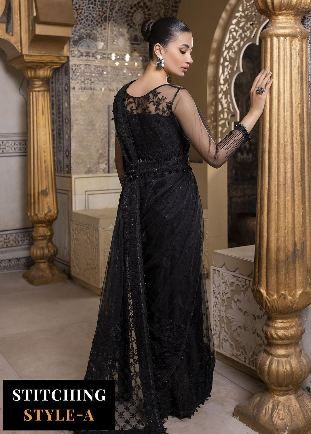 Pari Naaz By Neeshay Embroidered Net Suits Unstitched 4 Piece NSH23PN Zebaish - Wedding Collection