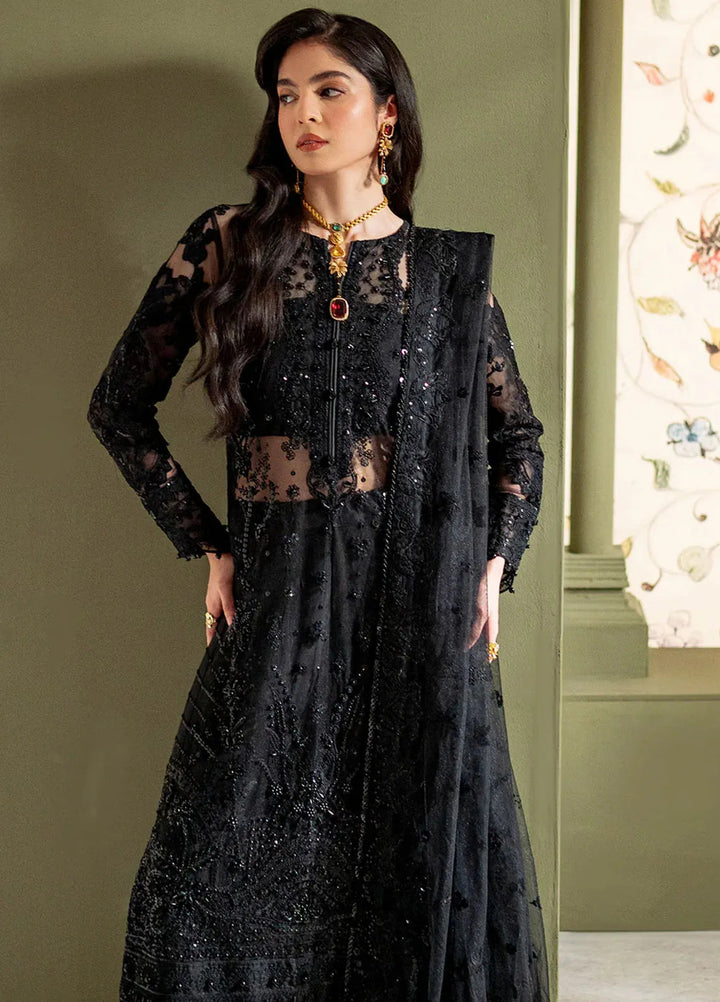 Parinaaz By Neeshay Embroidered Net Suit Unstitched 3 Piece NSH24P Shabana - Formal Collection