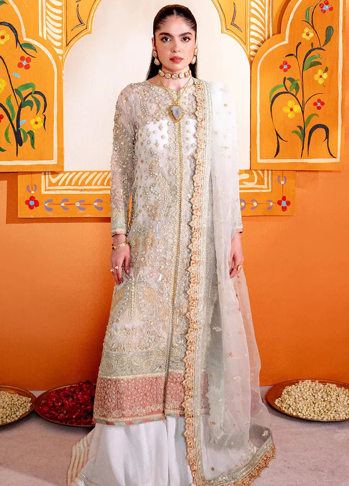 Parinaaz By Neeshay Embroidered Organza Suit Unstitched 3 Piece NSH24P Pakiza - Formal Collection