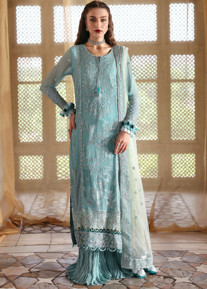 Parishay Embroidered Chiffon Suits Unstitched 3 Piece PRS25JP D-02 JRA - 02 - Formals Collection