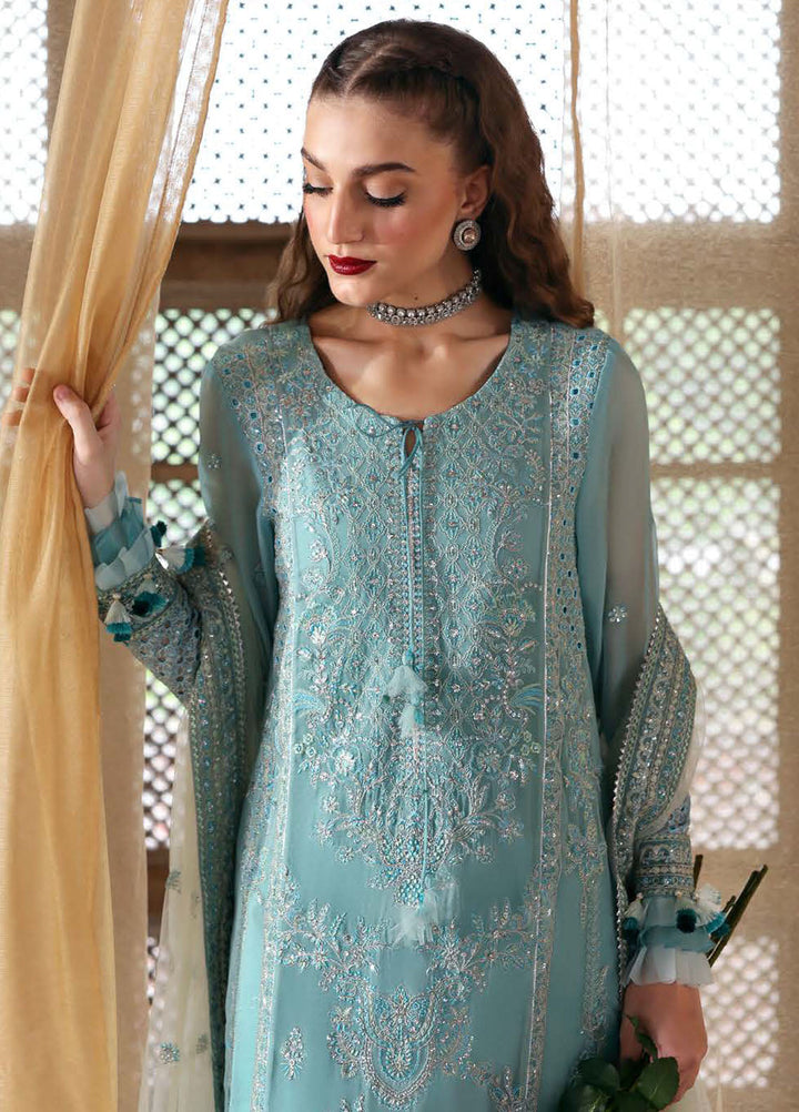 Parishay Embroidered Chiffon Suits Unstitched 3 Piece PRS25JP D-02 JRA - 02 - Formals Collection