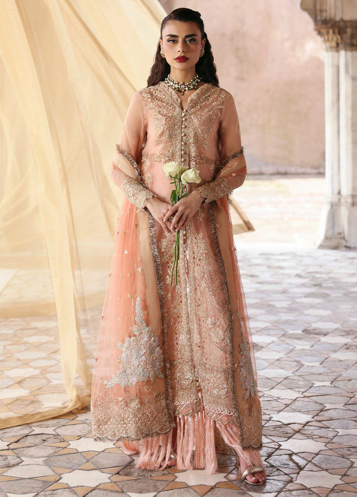 Parishay Embroidered Organza Suits Unstitched 3 Piece PRS25JP D-01 JRA - 01 - Formals Collection