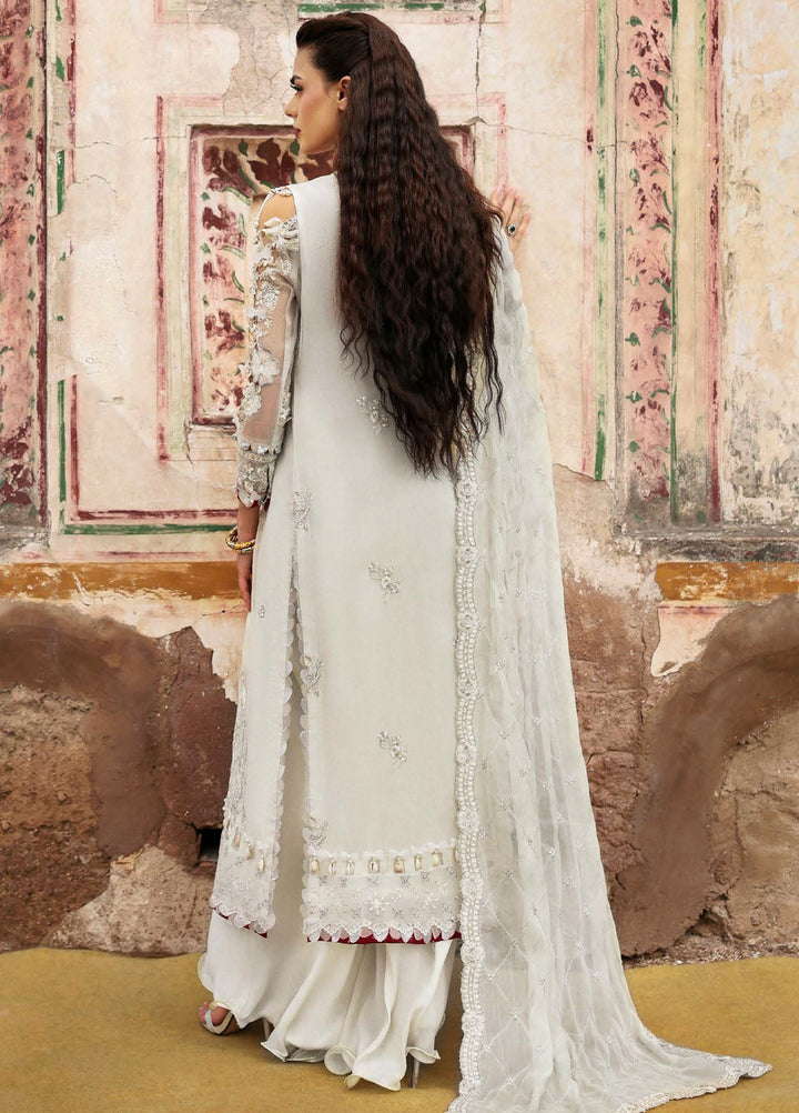 Parishay Embroidered Organza Suits Unstitched 3 Piece PRS25JP D-07 JRA - 07 - Formals Collection