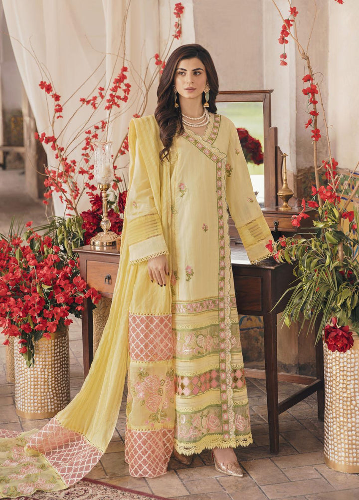 Parishay Embroidered Lawn Suits Unstitched 3 Piece PRS22FE Shehreen - Festive Collection