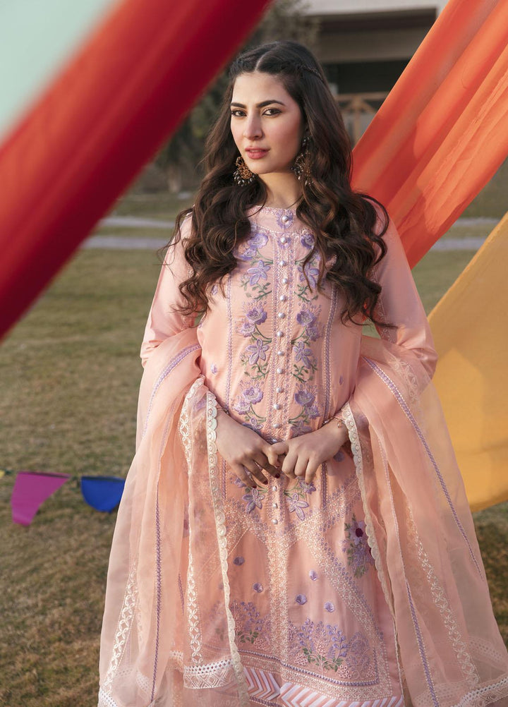 Parishay Embroidered Lawn Suits Unstitched 3 Piece PR23LL D-01 - Luxury Summer Collection